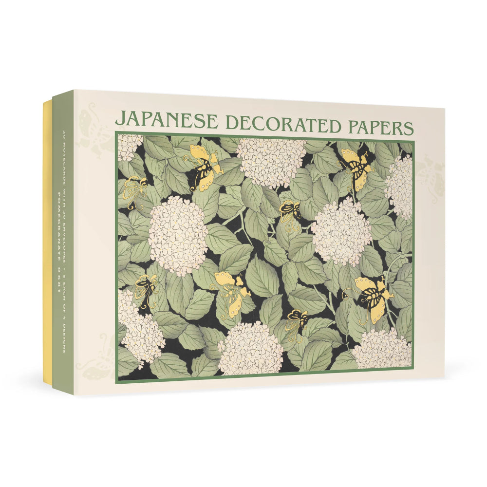 Japanese Decorative Designs Boxed Notecards