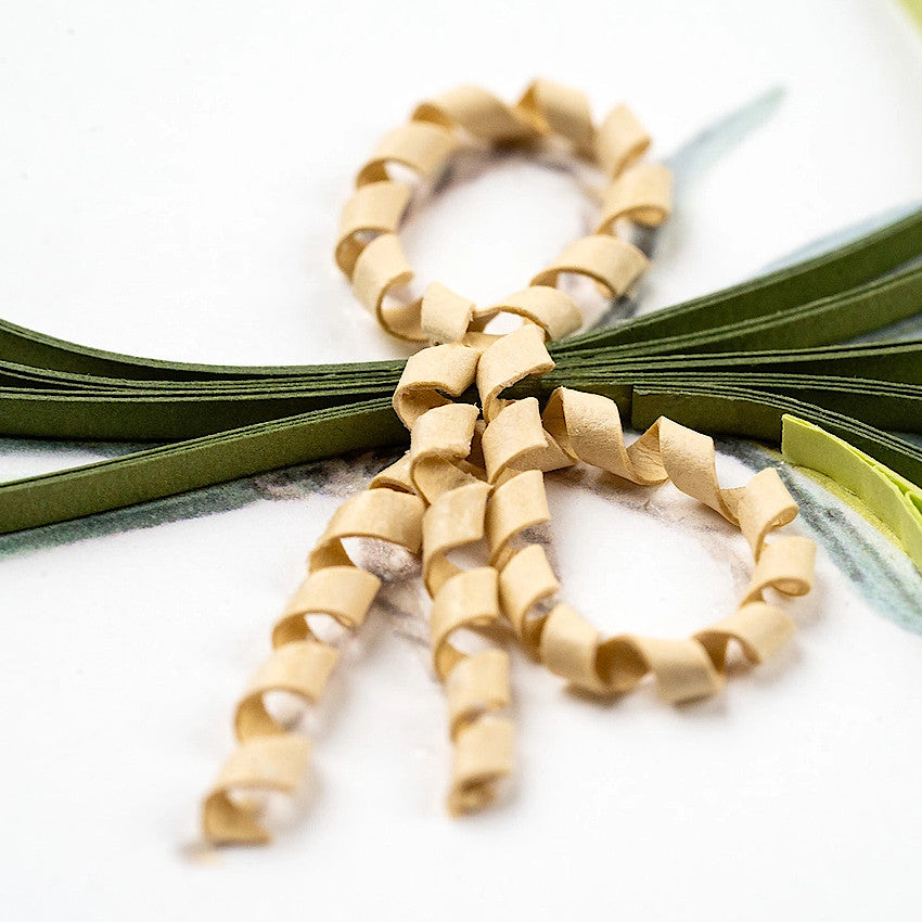 Lavender Quilling Card