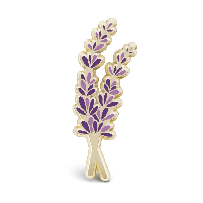 Lavender Enamel Pin