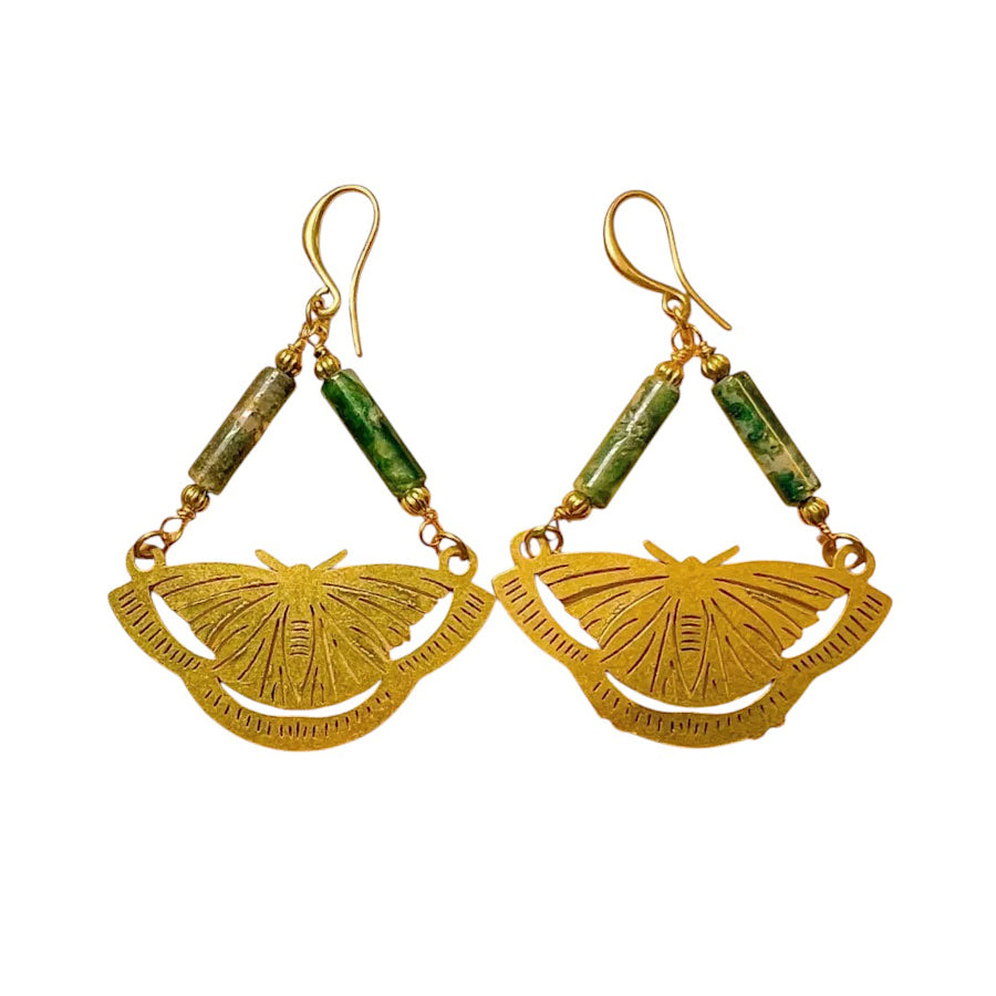 Foresta Moth Earrings