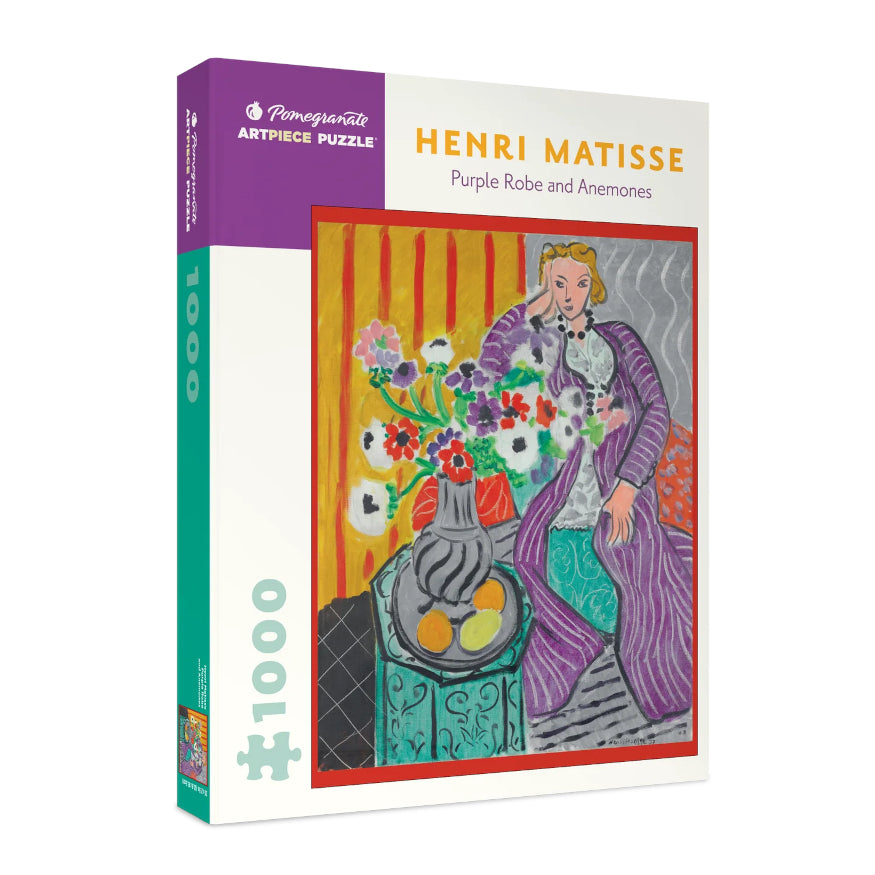 Henri Matisse 'Purple Robe and Anemones' Puzzle