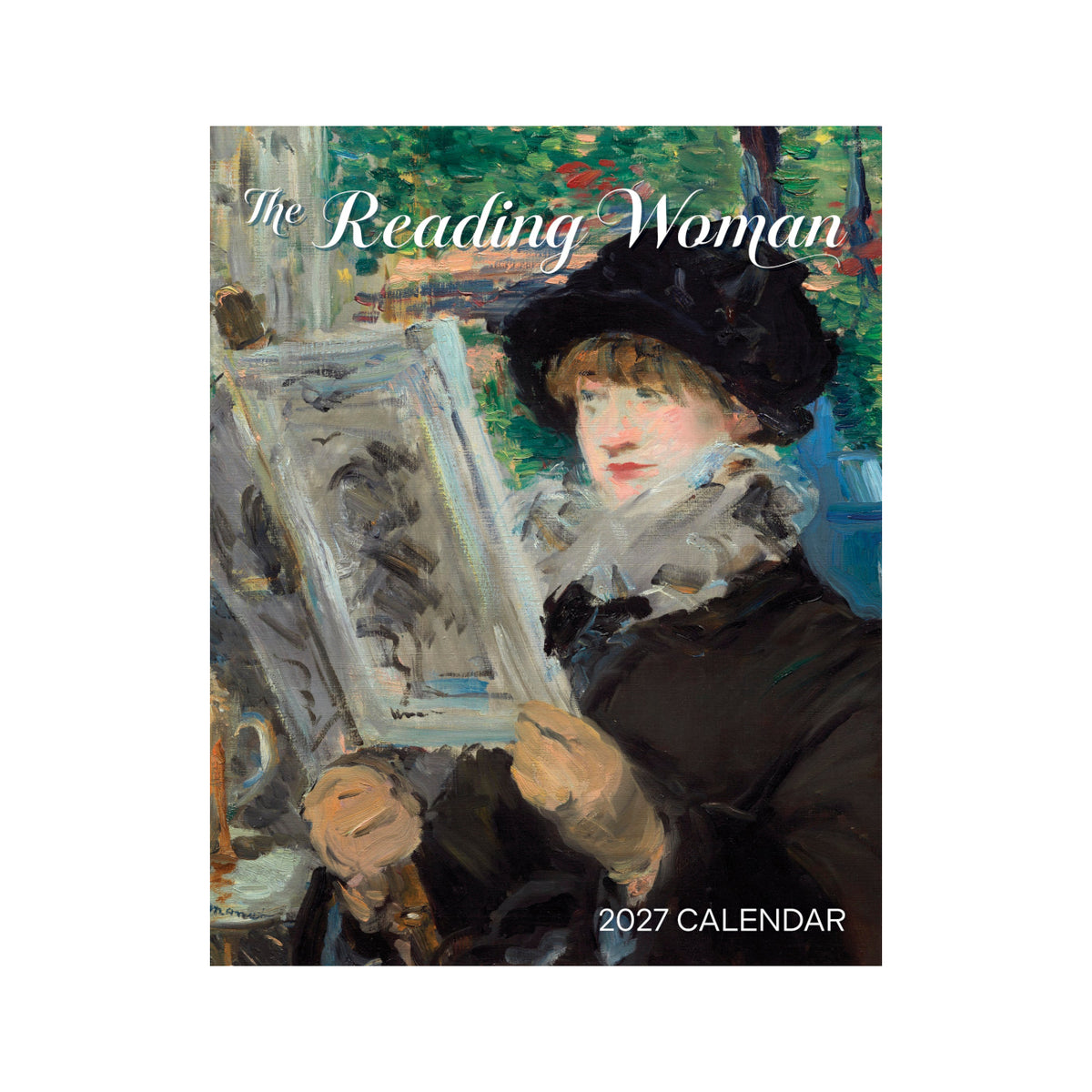 2027 Reading Woman Mini Wall Calendar