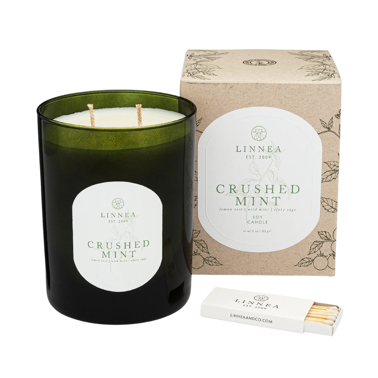 LINNEA Crushed Mint Candle