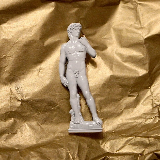 Michelangelo's David Enamel Pin