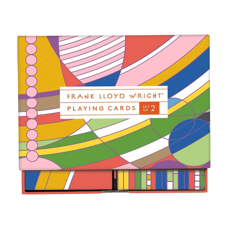 Frank Lloyd Wright Playing Cards