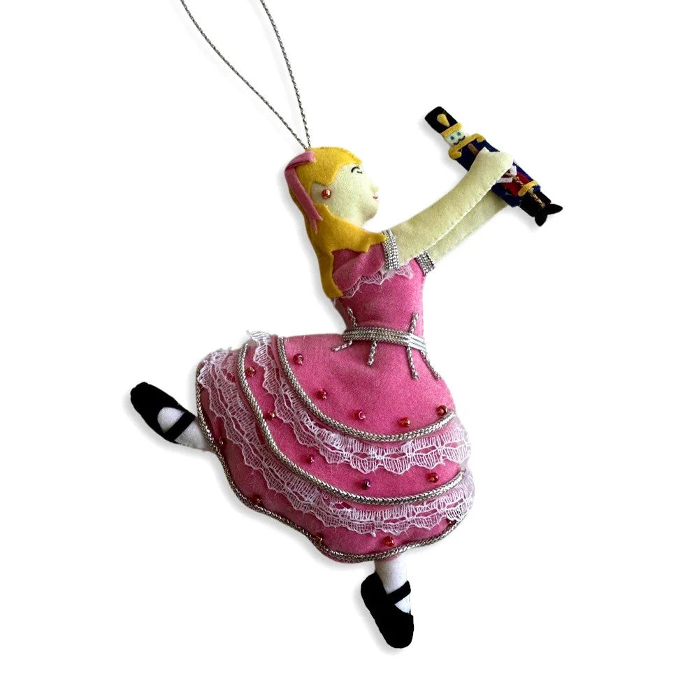 Clara Embroidered Ornament