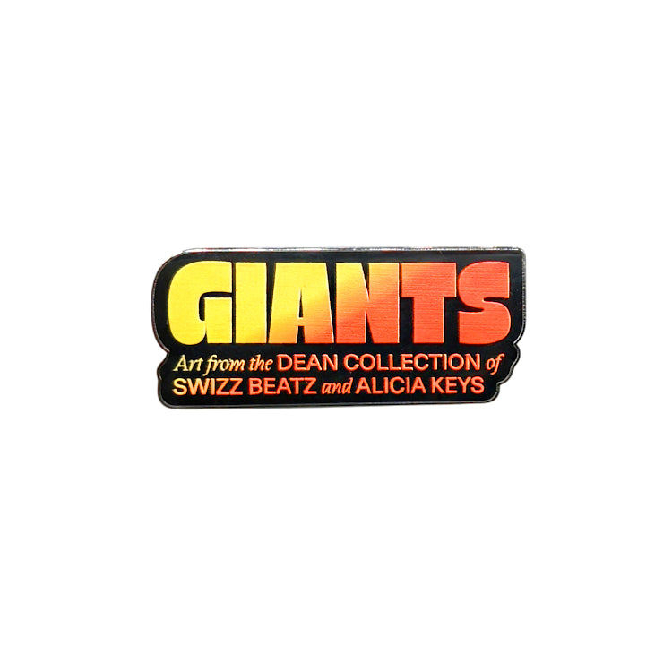Giants Enamel Pin - Yellow/Red