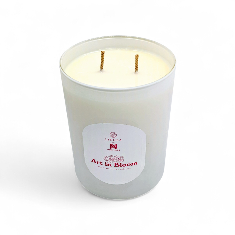 LINNEA Art In Bloom Candle