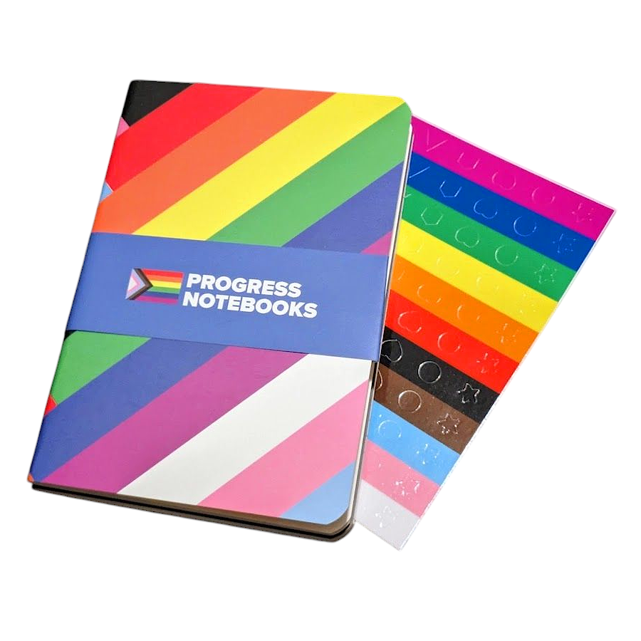 Daniel Quasar Progress Notebook Set with Sticker Sheets