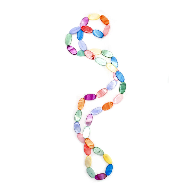 Oval Mother of Pearl Necklace