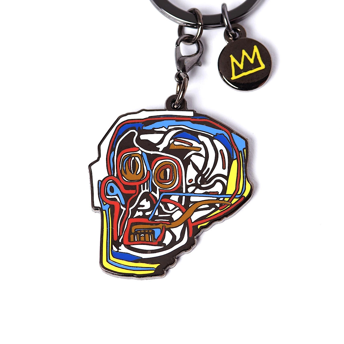 Basquiat Mask Keyclip