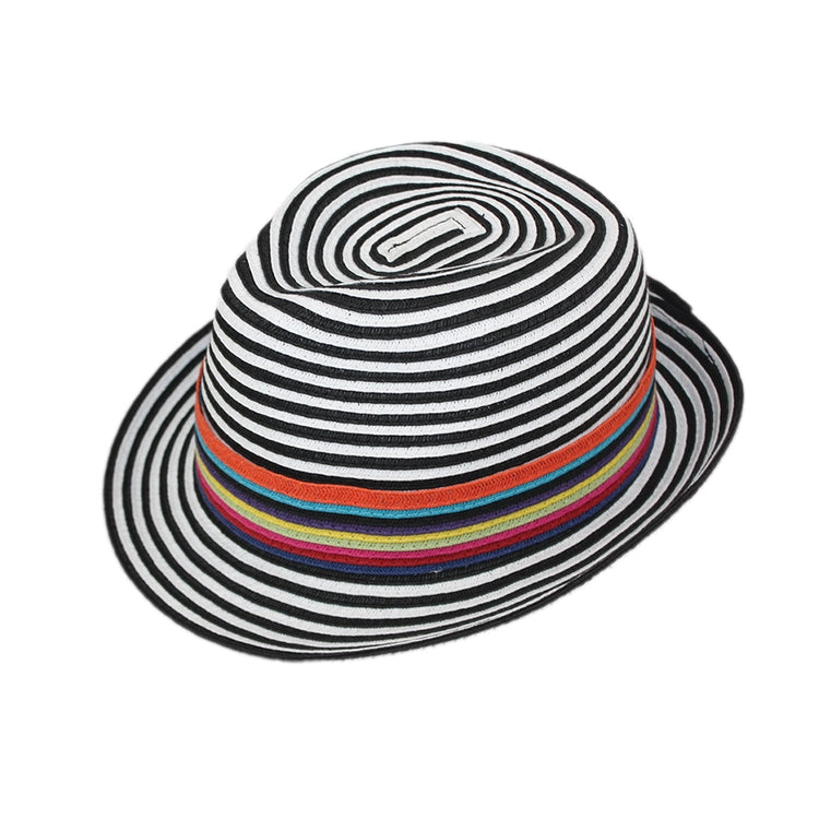 Fedora Stripe Spring Hat
