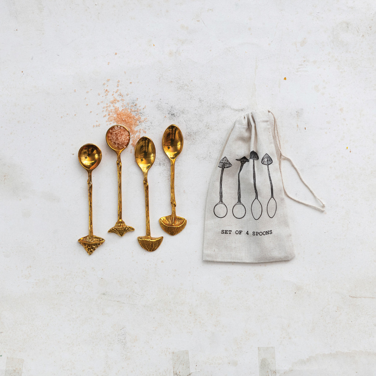 Mushroom Spoon Set