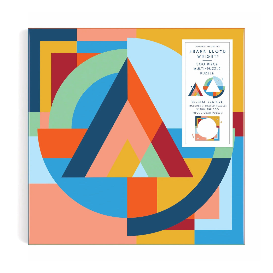 Frank Lloyd Wright 'Organic Geometry' Multi-Puzzle