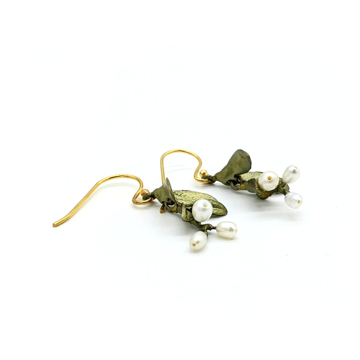 Garden Vine Dainty Dangle Earrings