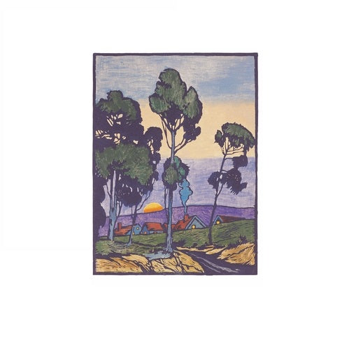 Arts and Crafts Block Prints Boxed Notecards