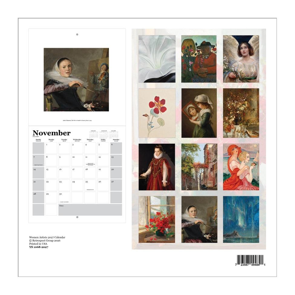 2027 Women Artists Calendar