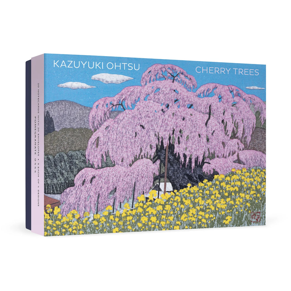 Kazuyuki Ohtsu: Cherry Trees Boxed Notecards