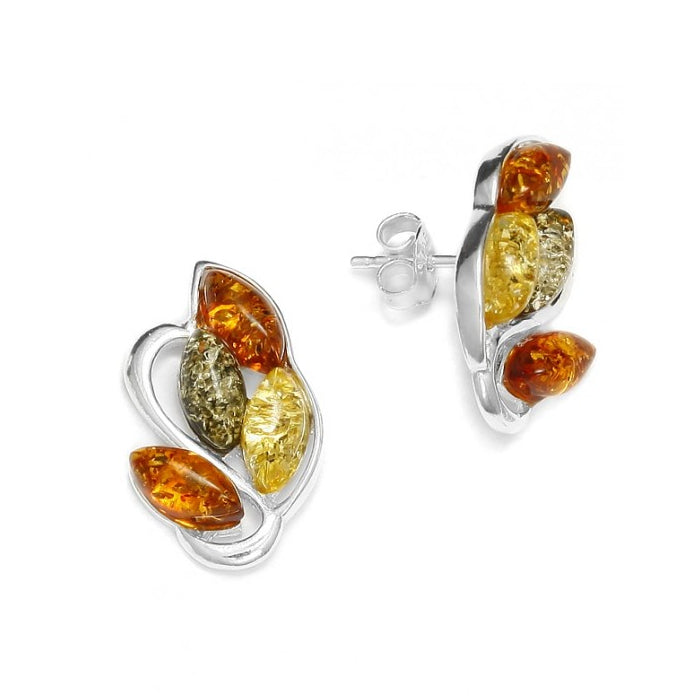 Marquise Amber Earrings