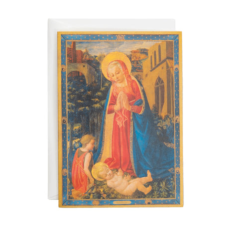 Madonna And Child With Saint John Boxed Holiday Cards