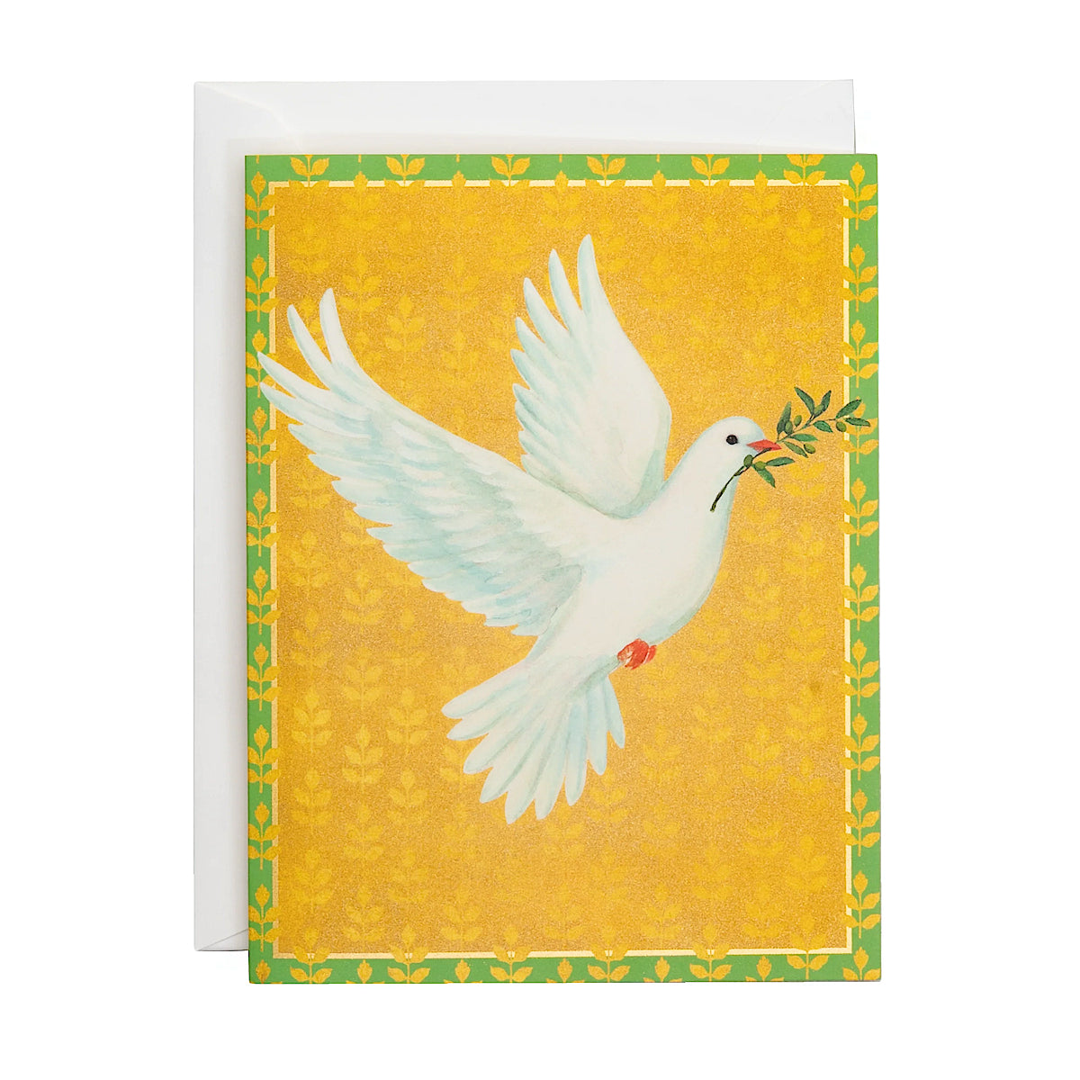 Golden Peace Dove Boxed Holiday Cards
