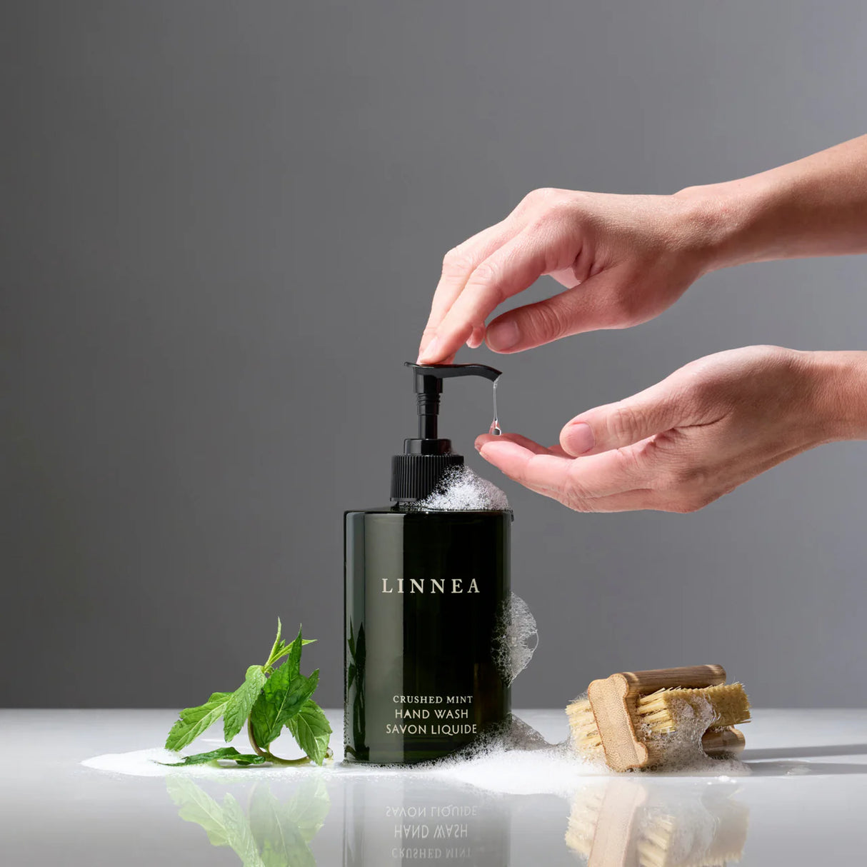 LINNEA Crushed Mint Luxury Foaming Soap