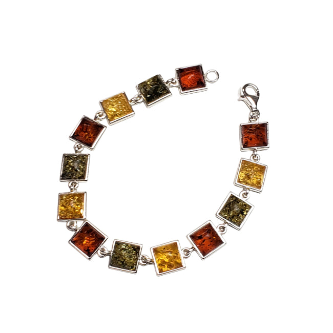 Square Amber Bracelet