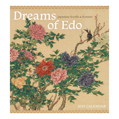 Dreams of Edo: Japanese Scrolls & Screens 2025 Wall Calendar