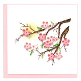 Cherry Blossom Quilling Card