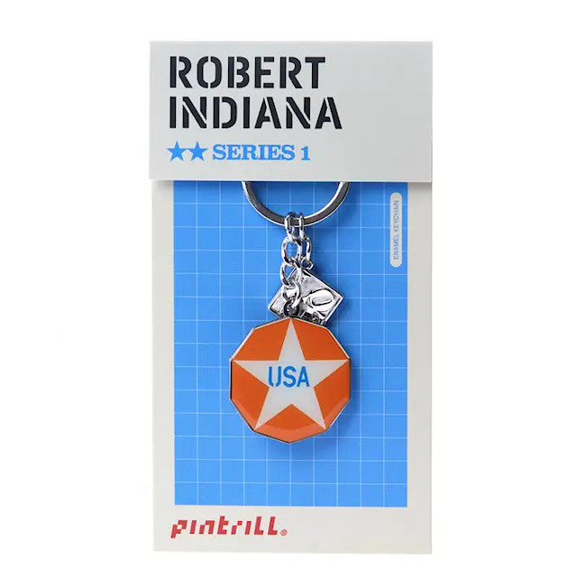 Robert Indiana 'New Glory Penny' Keychain