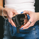 Black Chrome Cassette Tape Wallet