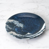 Great Wave Appetizer Plate
