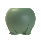 Teco Green Orb Vase