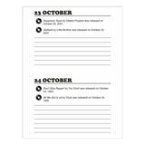 Hip Hop Journal: A Daily Planner