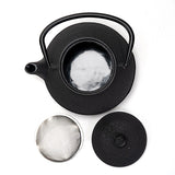 Black Hobnail Teapot