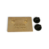 Black Creative Enamel Pin