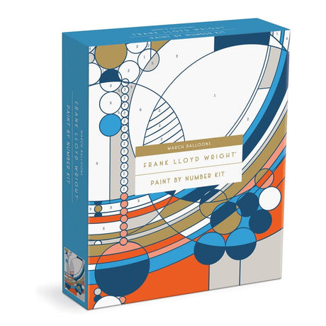 Frank Lloyd Wright Paint by Number Kit