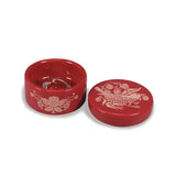 Morris 'Strawberry Thief' Trinket Box - Raspberry