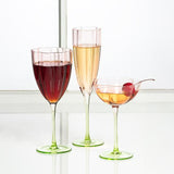 Flower Champagne Glass