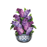 Mini Garden Lilacs Pop-Up Greeting Card