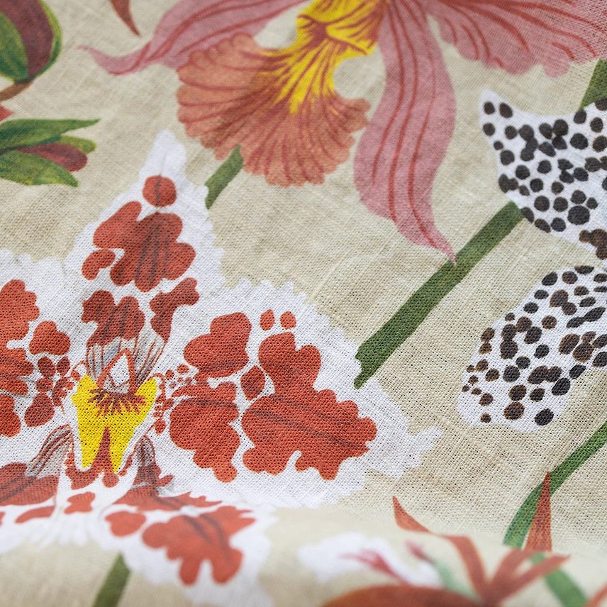 Orchids Tea Towel