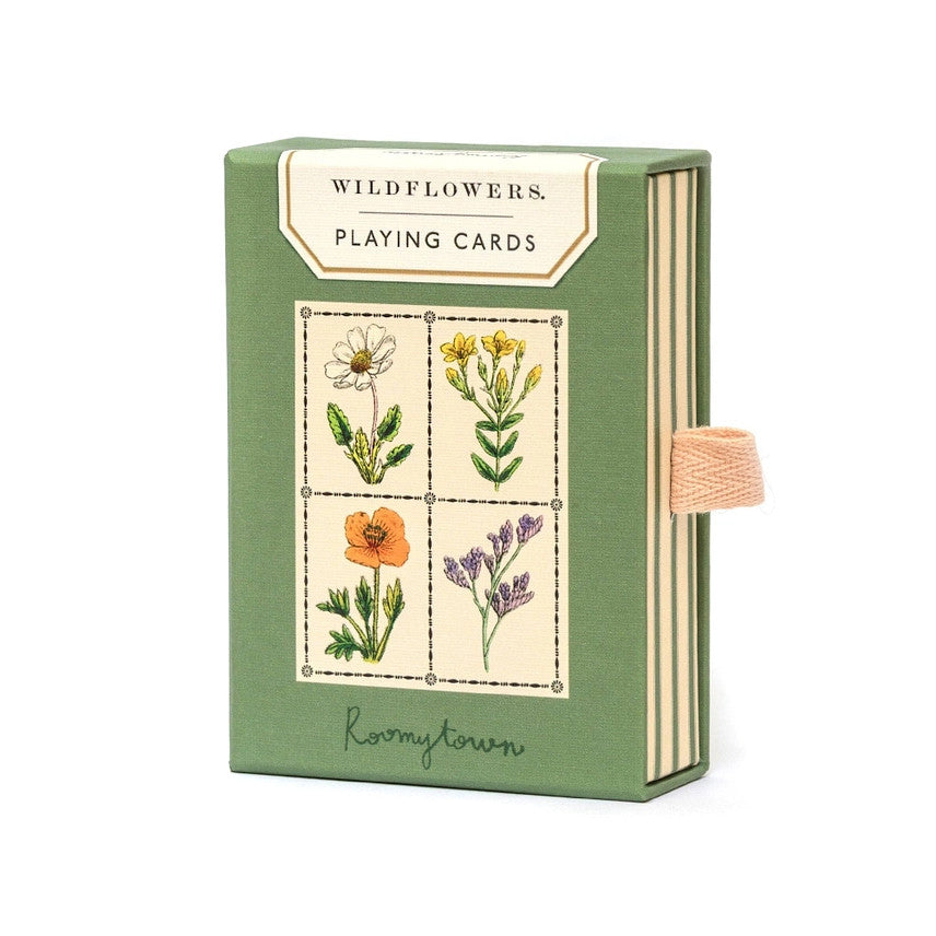 Wildflowers Playing Cards