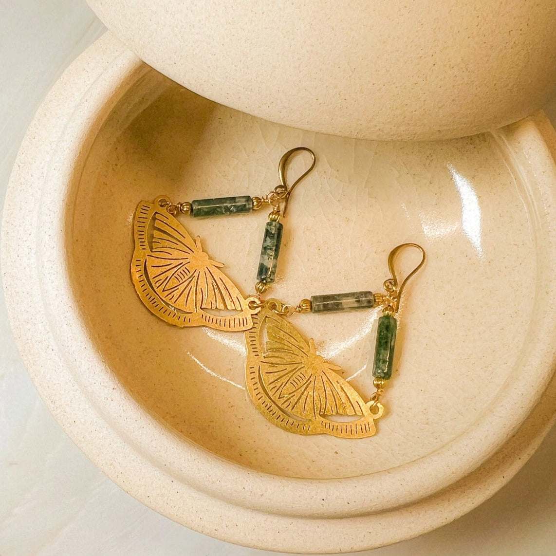 Foresta Moth Earrings