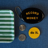 Record Money Keychain