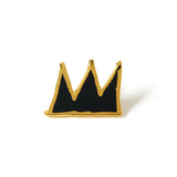 Basquiat Crown Enamel Pin