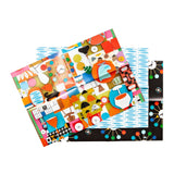 Mid-Century Mod Wrapping Paper Book