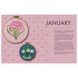 Birth Flower Embroidery