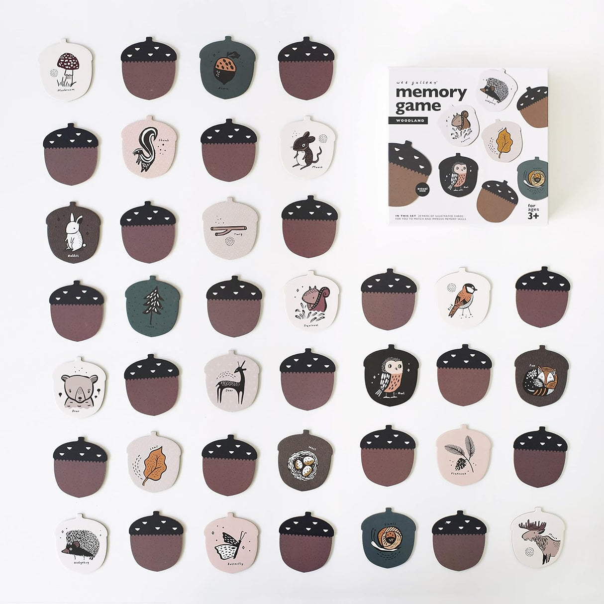 Woodland Memory Game