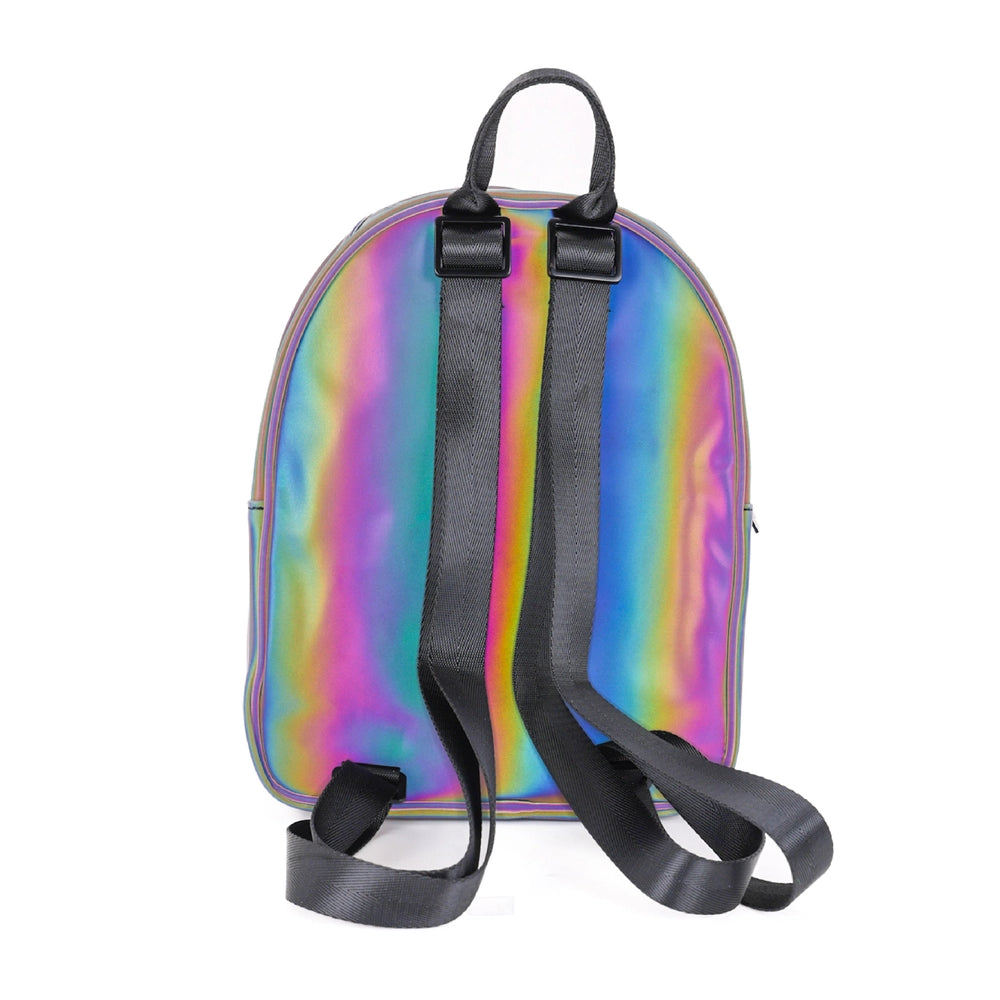 Reflective Rainbow Mini Backpack