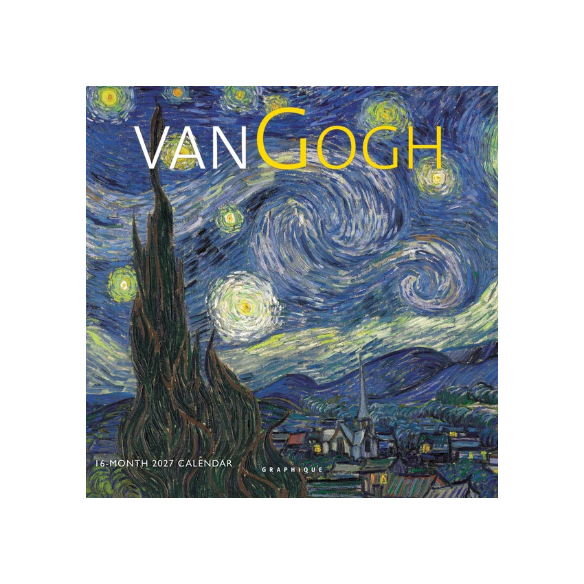 2027 Van Gogh Mini Wall Calendar